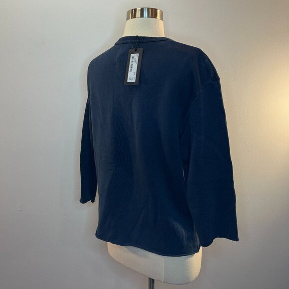 WOOD WOOD Women's Mood Indigo AA Hope Sweatshirt - Size XS - NWT EU135 - Picture 2 of 3